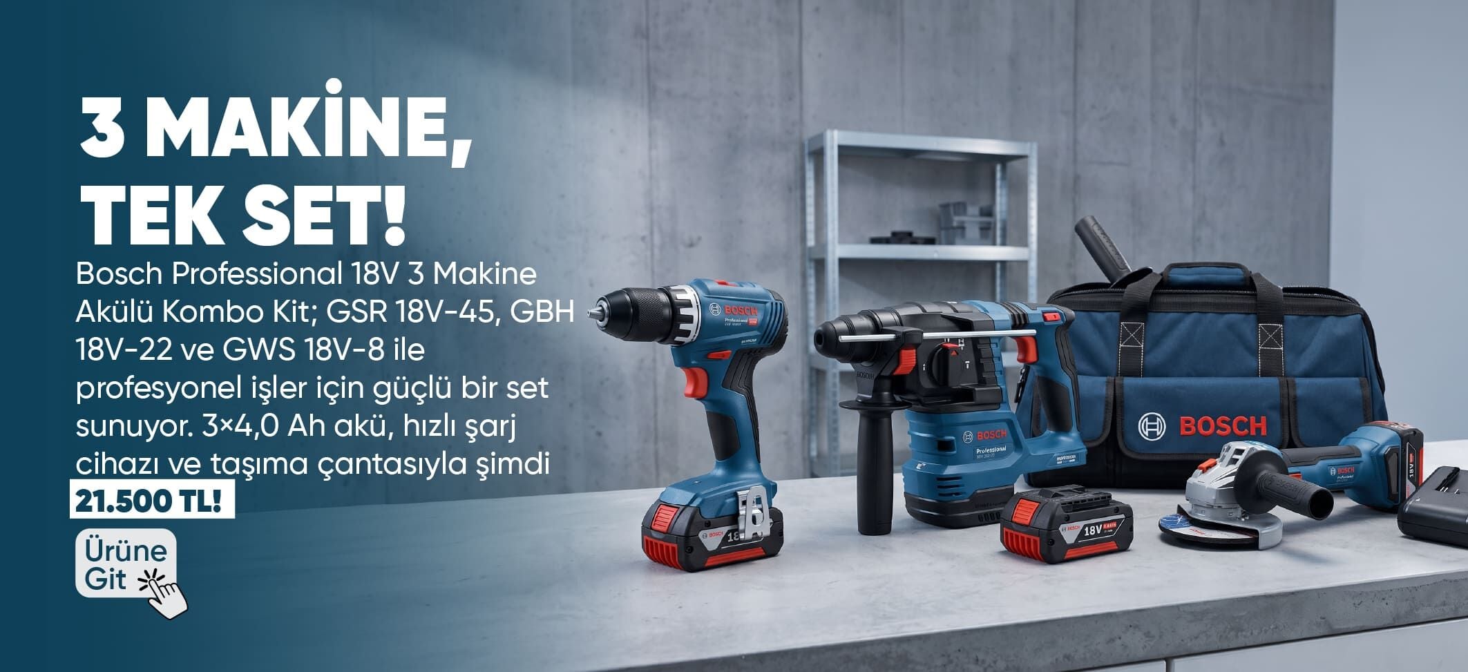 Bosch 3lü set