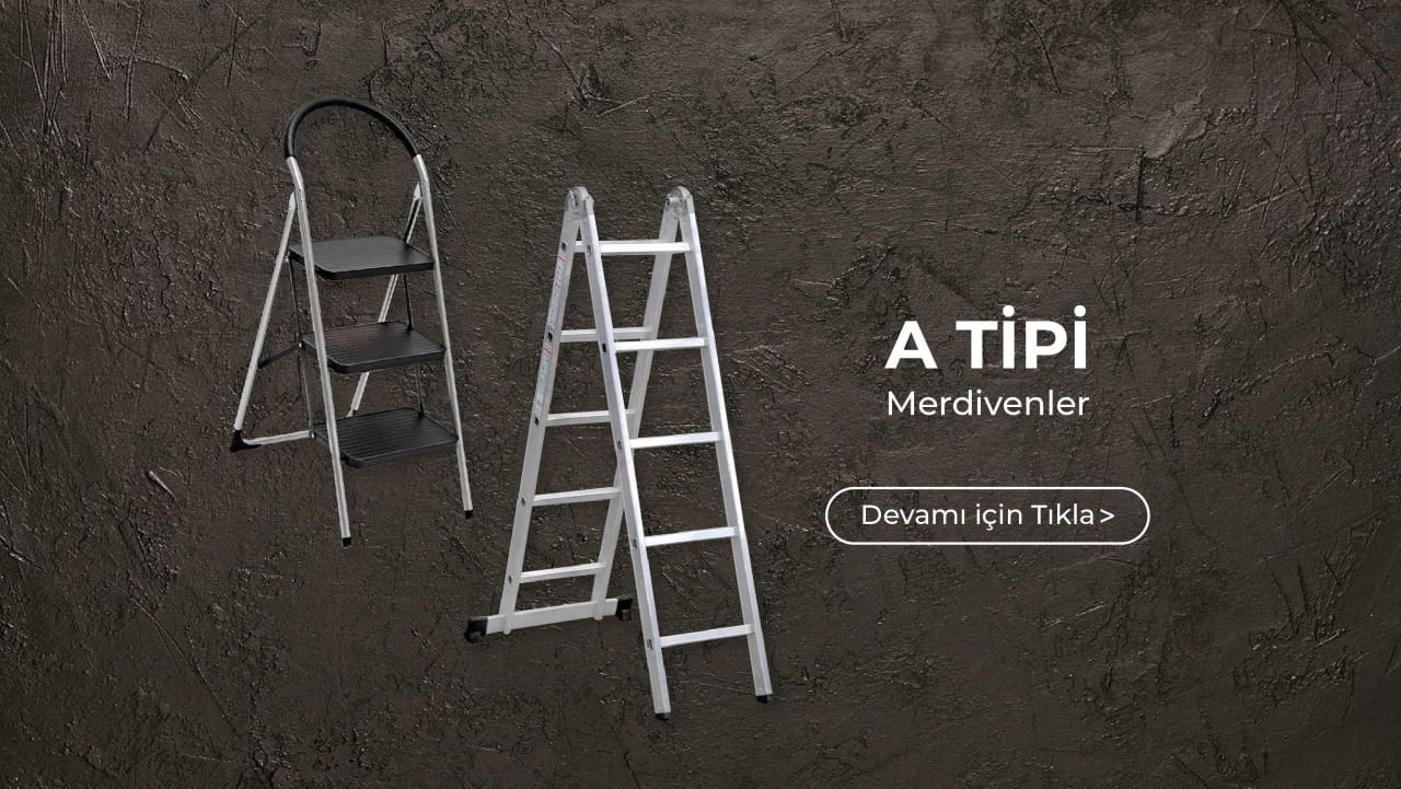 A Tipi Merdivenler - Ev İçin Merdivenler