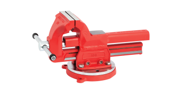 İzeltaş Dövme Çelik Mengene Döner Tabla Dahil 125 mm