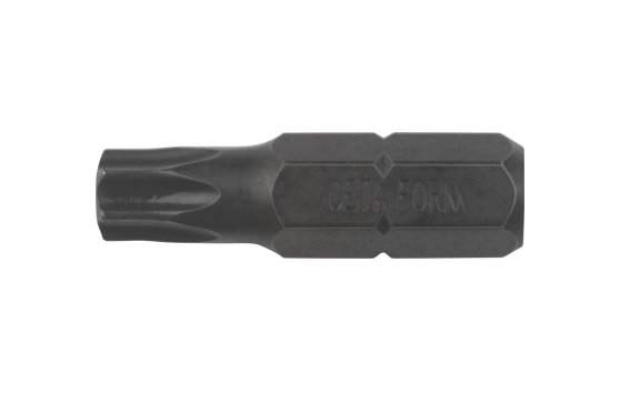 Ceta Form 5/16 İnç Torx Bits Uç (Darbeli Kullanıma Uygun) T25 X 30 Mm