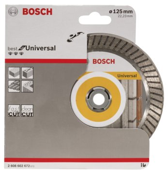 Bosch Elmas Kesme Diski Best For Universal 125x22,23 mm - 2608602672