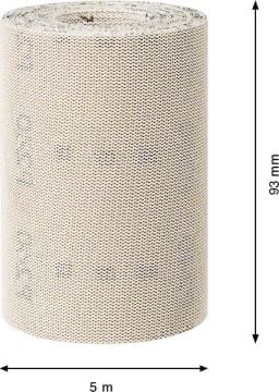 Bosch Ağ Zımpara Expert M480 93 mm x 5 Mt240 Kum (1 Adet) - 2608900782