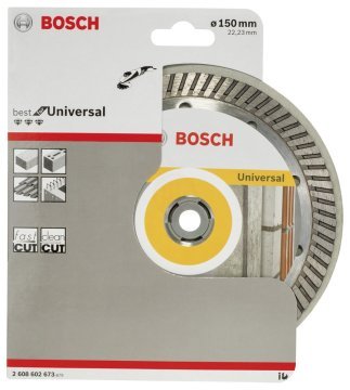 Bosch Elmas Kesme Diski Best For Universal 150x22,23 mm - 2608602673
