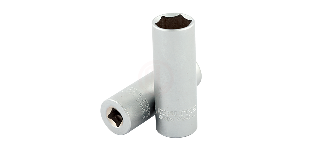İzeltaş Altı Köşe Derin Lokma Anahtar 1/4 İnç 4 mm