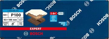 Bosch Ağ Zımpara Expert M480 93x186 mm 100 Kum (50 Adet) - 2608900753