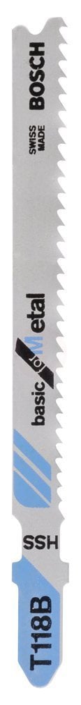 Bosch Dekupaj Testere Bıçağı Basic for Metal T 118 B 92 mm (100 Adet) - 2608631965