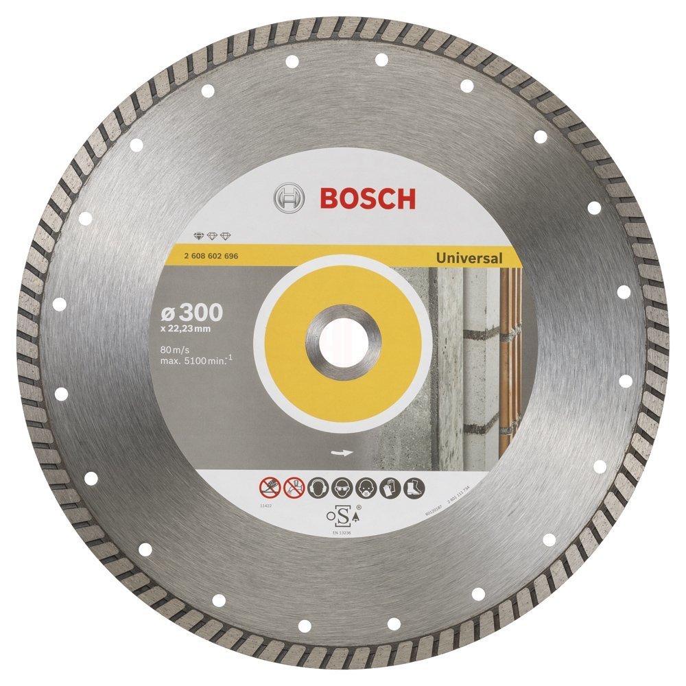 Bosch Elmas Kesme Diski Standard For Universal Turbo 300x22,23 mm - 2608602696