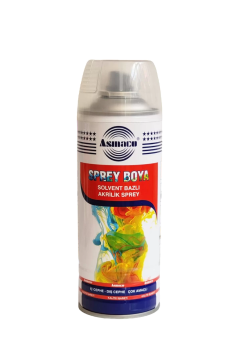 Asmaco Solvent Bazlı Akrilik Floresan Sprey Boya 400 Ml RAL 6038 Floresan Yeşil