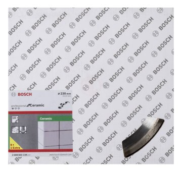 Bosch Elmas Kesme Diski Standard For Ceramic 230x22,23 mm (10 Adet) - 2608603234