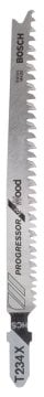Bosch Dekupaj Testere Bıçağı Progressor For Wood T 234 X 117 mm (5 Adet) - 2608633528