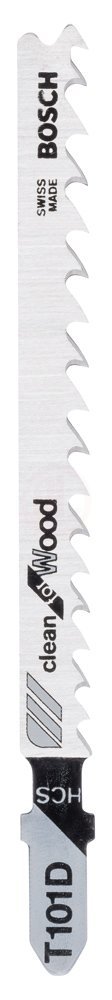 Bosch Dekupaj Testere Bıçağı Clean For Wood T 101 D 100 mm (25 Adet) - 2608633577