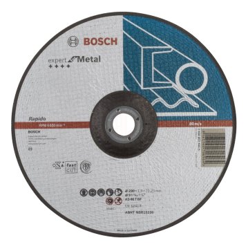 Bosch Metal Kesme Diski Expert For Metal Rapido Bombeli 230x22,23x1,9 mm (AS 46 T BF) - 2608603404