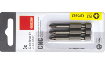 Ceta Form 3 Parça 1/4 İnç Pozidriv Bits Uç Pz1 X 50 Mm / Kartlı
