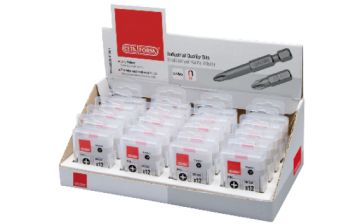 Ceta Form 240 Parça 1/4 İnç Pozidriv Bits Uç Toptan Paketi Cb/592 (Pz2 X 50 Mm)
