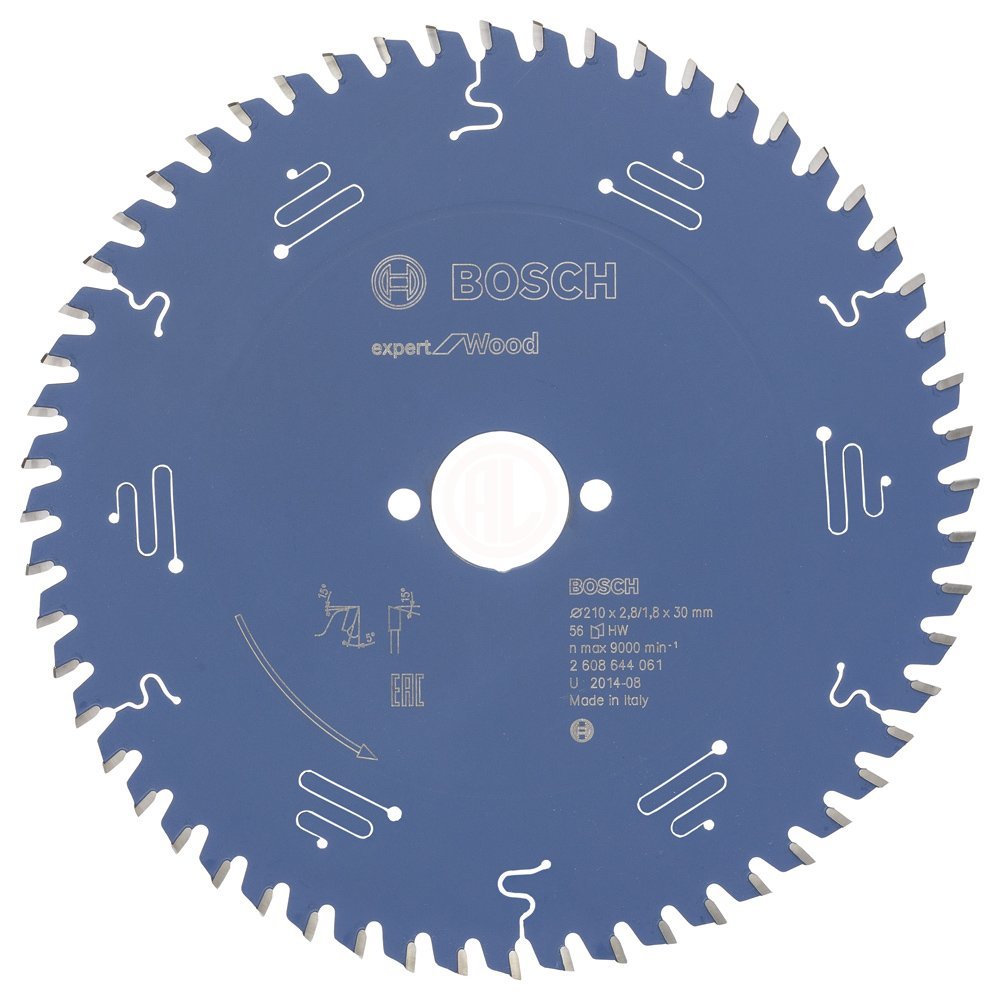 Bosch Daire Testere Bıçağı Expert For Wood 210x30 mm 56 Diş (2,8/1,8 mm) - 2608644061