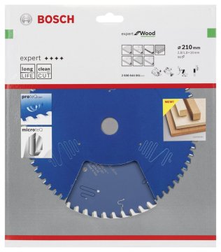 Bosch Daire Testere Bıçağı Expert For Wood 210x30 mm 56 Diş (2,8/1,8 mm) - 2608644061