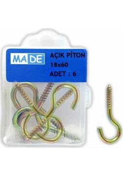 Made Açık Piton 18x60 mm (1 Kutu/6 Adet)