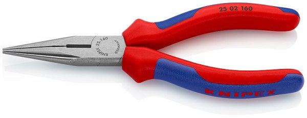 Knipex 25 02 DÜZ KARGABURUN 160 MM - KNI2502160 | Al Nalburiye