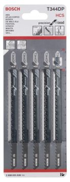 Bosch Dekupaj Testere Bıçağı Precision For Wood T 344 DP 152 mm (5 Adet) - 2608633A36