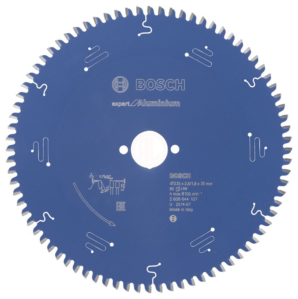 Bosch Daire Testere Bıçağı Expert For Aluminium 235x30 mm 80 Diş - 2608644107