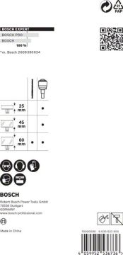 Bosch Delik Açma Testeresi Expert PC-Plus Panç Adaptör eHD+sMC HSSG 105 Ø8,7 - 2608900527