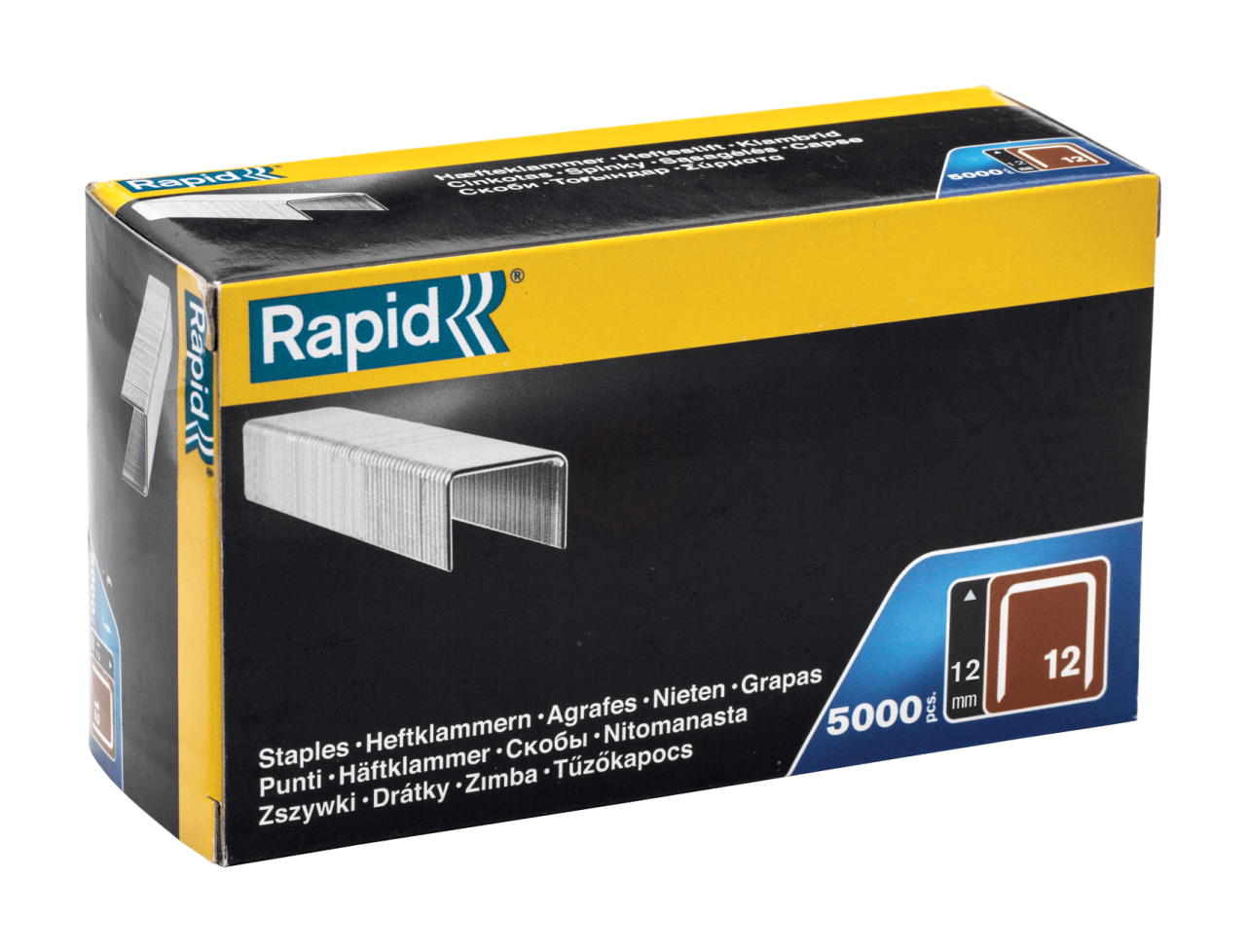 Rapid 12/12 mm Galvaniz Kaplı Zımba Teli 5000 Adet - 40100520