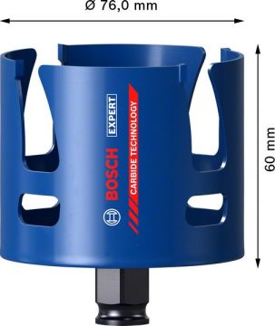 Bosch Delik Açma Testeresi Expert PC-Plus sMC 76 mm - 2608900473