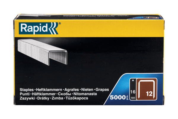 Rapid 12/16 mm Galvaniz Kaplı Zımba Teli 5000 Adet - 40100522