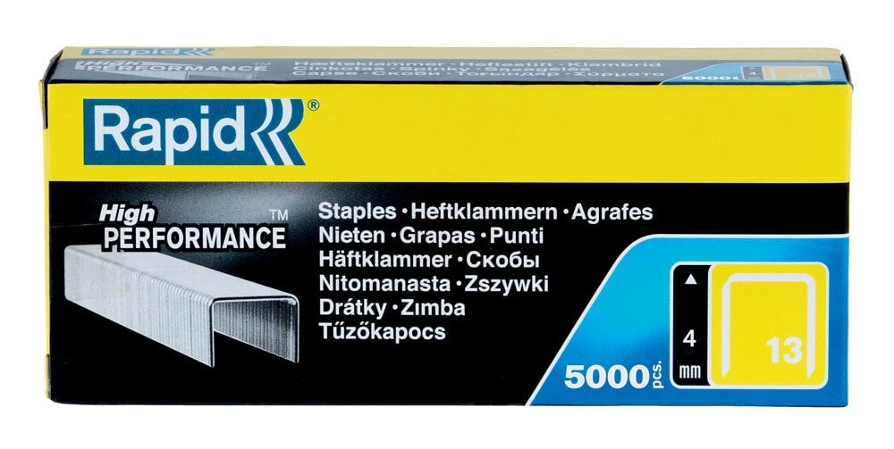 Rapid Zımba Teli 13 Serisi Galvaniz 4 mm (1 Paket/5000 Adet) - 11825700