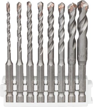 Bosch Seramik Matkap Ucu Impact Control HEX-9 Set (8 Parça) - 2608577142