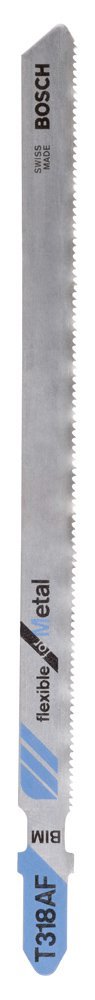 Bosch Dekupaj Testere Bıçağı Flexible For Metal T 318 AF 132 mm (5 Adet) - 2608634241