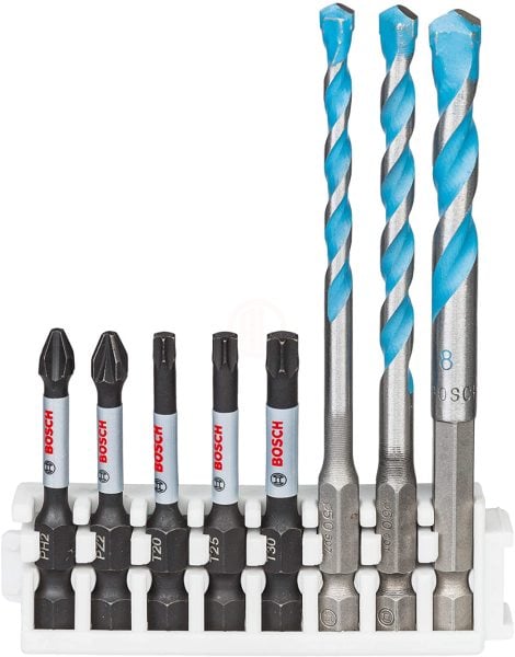 Bosch Vidalama ve Delme Ucu Impact Control Multi Construction Set (8 Parça) - 2608577144
