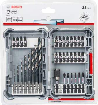 Bosch Vidalama ve Delme Ucu Impact Control HSS Set (35 Parça) - 2608577148