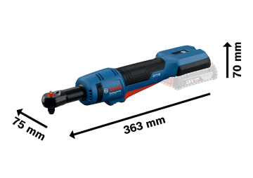 Bosch GRC 18V-60 Akülü Köşeli Somun Sıkma (2 x 2.0Ah) - 06019N8022
