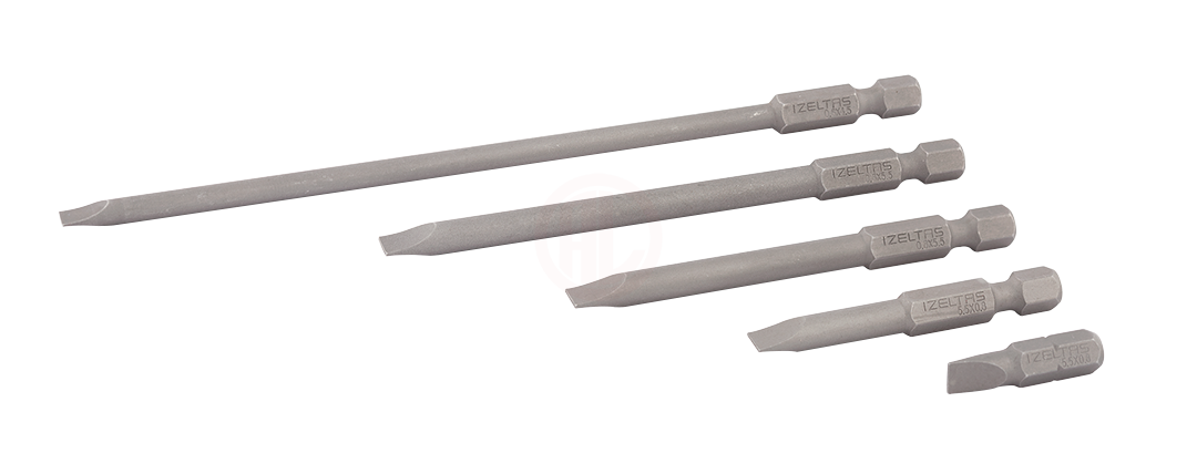 İzeltaş Düz Bits Uç 150 mm 0,6x4,5