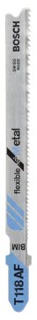 Bosch Dekupaj Testere Bıçağı Flexible For Metal T 118 AF 92 mm (5 Adet) - 2608634505