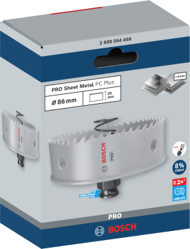 Bosch Delik Testeresi 86 Mm Pro SM PC Plus HS - 2608594457