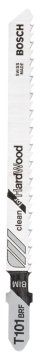 Bosch Dekupaj Testere Bıçağı Clean For HardWood T 101 BRF 100 mm (25 Adet) - 2608634989