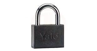 Yale Kilit Koruyuculu Asma Kilit 73 mm Siyah (Blister) - Y123/73/137/1
