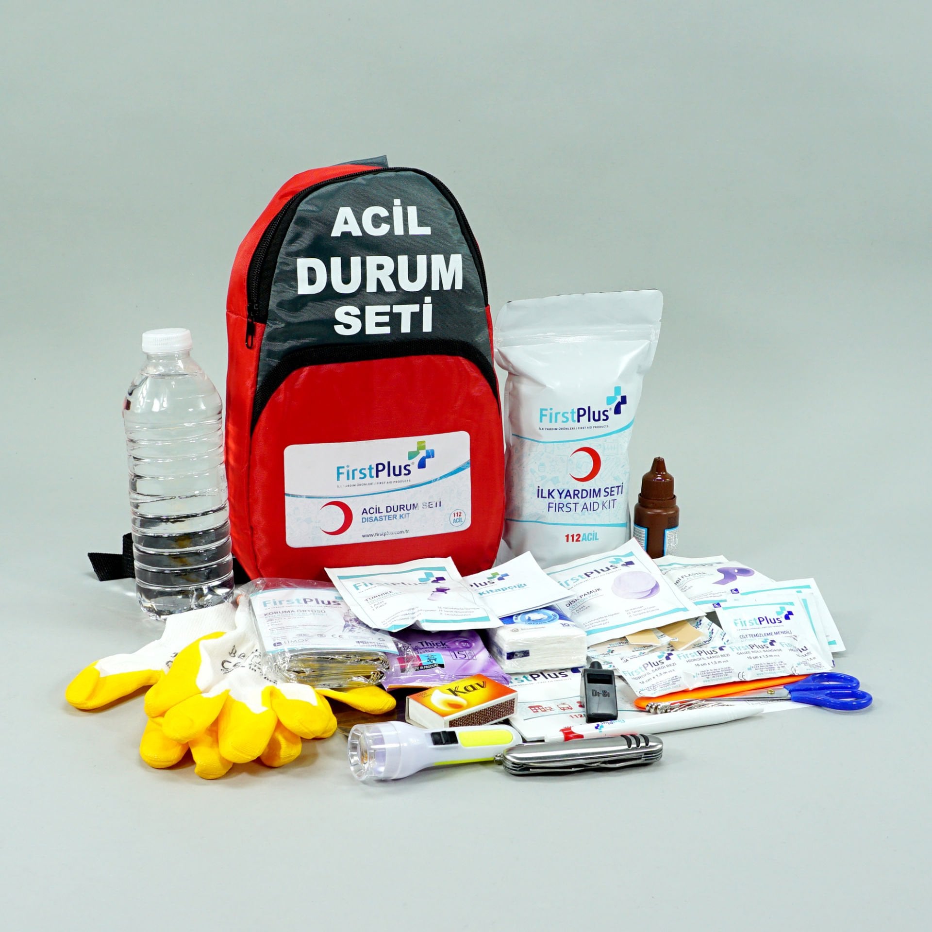 FirstPlus İlk Yardım Seti Deprem Afet - FP09.101