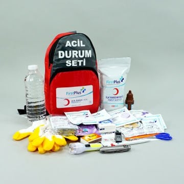FirstPlus İlk Yardım Seti Deprem Afet - FP09.101