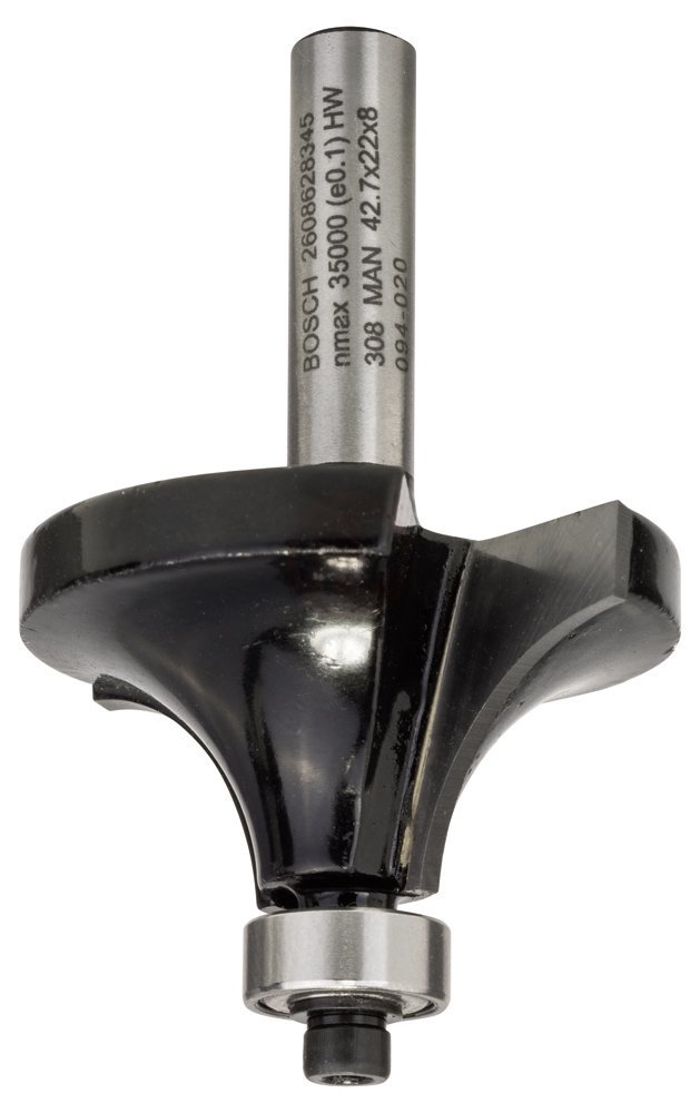 Bosch Yuvarlama Freze Ucu Standard For Wood 8x15x66 mm - 2608628345
