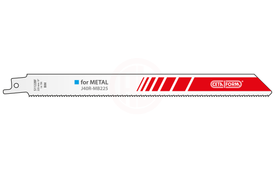Ceta Form Tilki Kuyruğu Bıçağı (Metal İçin) 100 Lü Paket