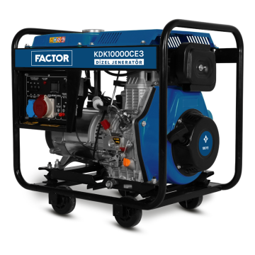 Factor 9.4 Kva Dizel Jeneratör Trifaze