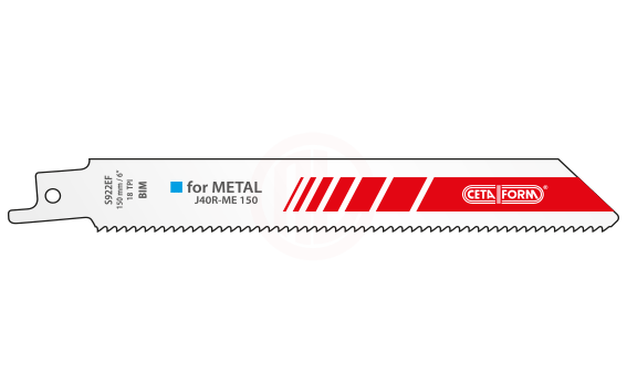 Ceta Form Tilki Kuyruğu Bıçağı (Metal İçin) 5 Li Paket (J40R-Me150)