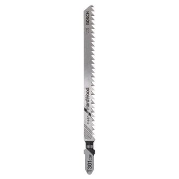 Bosch Dekupaj Testere Bıçağı Clean For HardWood T 301 CDF 117 mm (5 Adet) - 2608636229