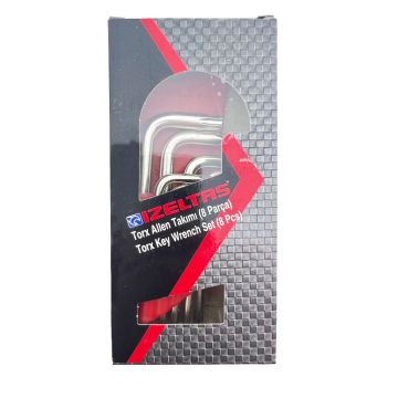 İzeltaş Torx Allen Anahtar Takımı 8 Parça