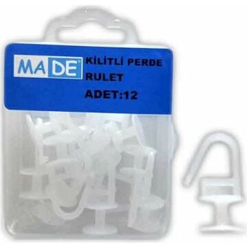Made Kilitli Perde Rulet (1 Kutu/12 Adet)