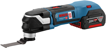 Bosch Akülü Salınım Hareketli Makine GOP 18V-28 (2 x 5,0 Ah Akü) - 06018B6003