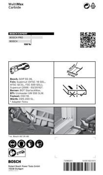 Bosch Starlock Aksesuarı / Expert StarlockMax Testere Ucu MM MAII32APIT (1 Adet) - 2608900031